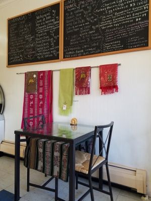 Menu at La Empanada Llama in Albany