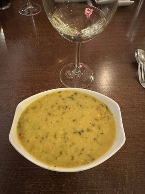 Tarka daal from a second visit  at Anjanaas in North West London