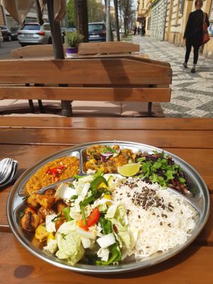 at Sandokan Vegan Bistro in Prague