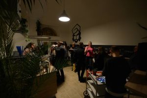 opening at Sandokan Vegan Bistro in Prague