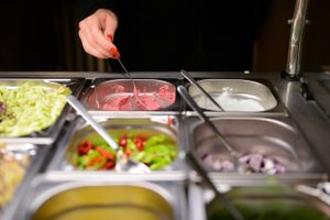 Hummus :) at Sandokan Vegan Bistro in Prague