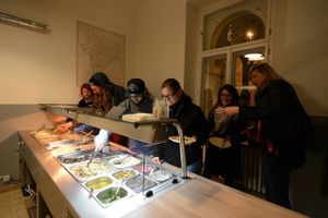 tasting at Sandokan Vegan Bistro in Prague