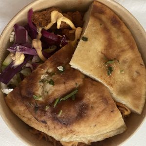 Shawarma bowl  at Sandokan Vegan Bistro in Prague