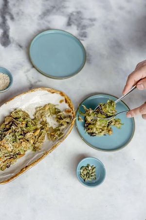 tea leaf salad at Burma Burma in Gurgaon