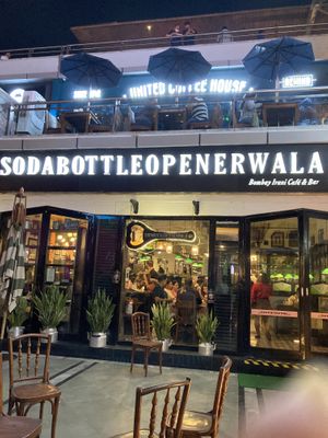 In the open mall  at Burma Burma in Gurgaon