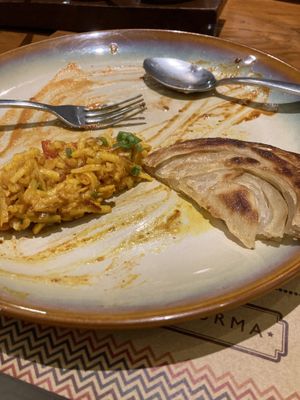 Parotha  at Burma Burma in Gurgaon