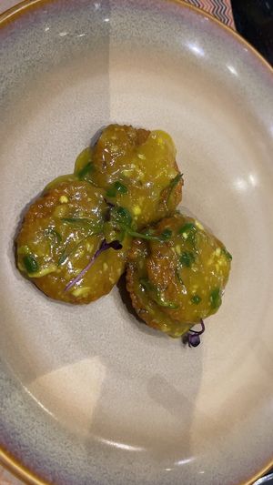 Burmese falafel   at Burma Burma in Gurgaon
