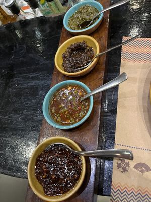 Additional spice if you need it ..  at Burma Burma in Gurgaon