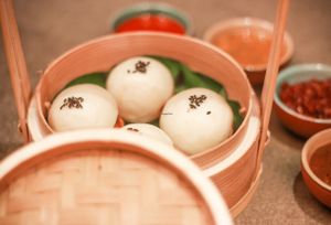 Steamed Buns at Burma Burma in Gurgaon