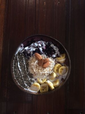 Buri buri smoothie bowl  at Fruto Juice Bar in Kota Kinabalu