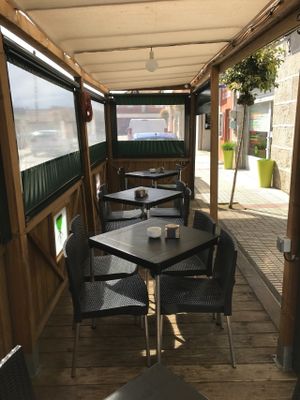 Terrace at Taskatenda in Salvaterra De Mino
