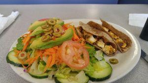 Soy Chorizo egg taco. at 100% Natural in Brownsville