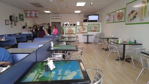 Interior of one location. at 100% Natural in Brownsville