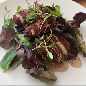 falafel at Our Kitchen  in Liverpool