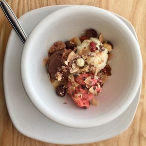 vegan sundae at Our Kitchen  in Liverpool