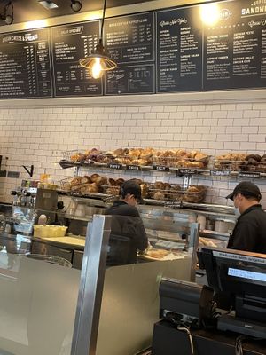 Bagels at Pick A Bagel in New York City