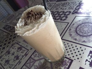 Frappucino at La Cocina de Beterraga Rebelde in Valparaiso