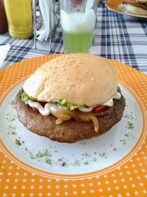 Sandwich Sailor Neptune at La Cocina de Beterraga Rebelde in Valparaiso