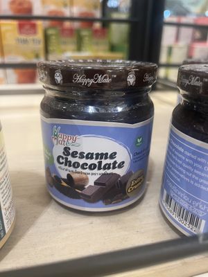 Sesame chocolate spread  at Gourmet Market in Bangkok