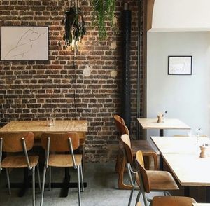 inside at Otium Cold Press in Paris