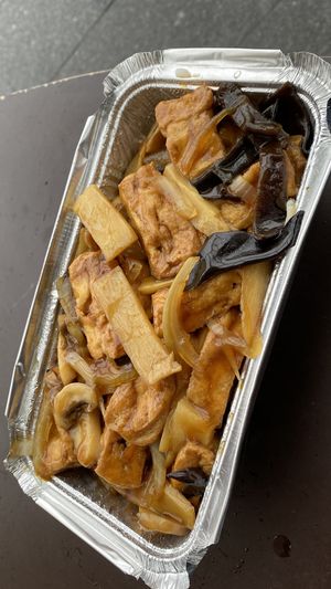 Tofu aux champignons et bambous   at Extreme Orient in Mons