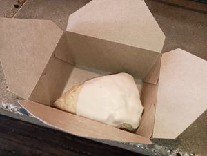 Vanilla chai scone at Seth's Coffee in Little Chute