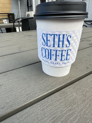   at Seth's Coffee in Little Chute