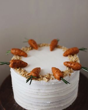 Vegan carrot cake at Seth's Coffee in Little Chute