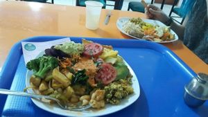 delicious and cheap at Vegetalia in Lima