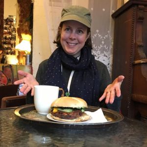 Eva B in Montreal  at Gusta in Montreal