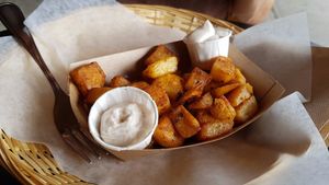 Potatoes at Gusta in Montreal