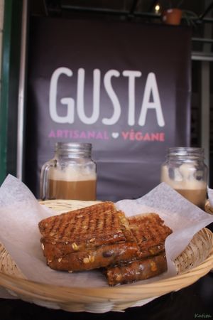 Grilled cheese sandwich.  at Gusta in Montreal