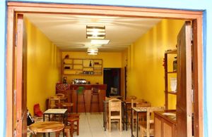 Open view of salon. at Zygo Cafe in Tarapoto