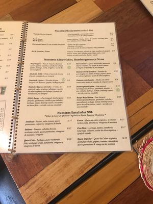 Desayunos / sandwiches / ensaladas at Zygo Cafe in Tarapoto