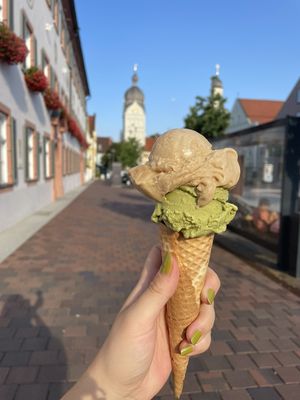   at Green Leaf Cafe in Erding