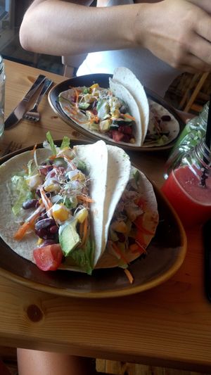Wraps at Green Leaf Cafe in Erding