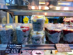 chia seed dessert at Mr Clou - Hauptbahnhof in Frankfurt