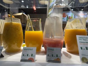 juices #Veganuary at Mr Clou - Hauptbahnhof in Frankfurt