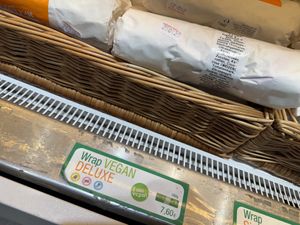 vegan wrap #Veganuary at Mr Clou - Hauptbahnhof in Frankfurt