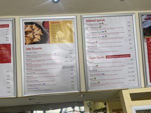 Mixed Veggie Samoosas  at Geets Vegetarian Takeaway in Johannesburg