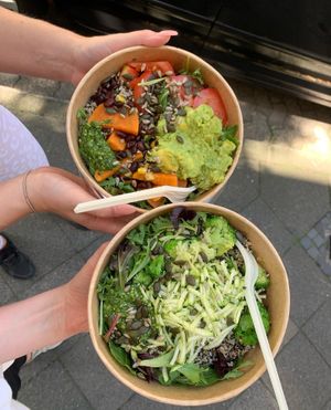 Salads  at Greentrees The Juicery - Lorettostrasse in Dusseldorf