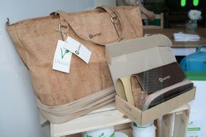 corkor handbags at Grassroots Health in Edinburgh