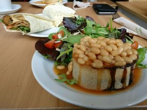 Great choice of vegan pies! at Grassroots Health in Edinburgh
