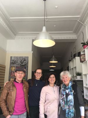 Beautiful people at Grassroots, Edinburgh. at Grassroots Health in Edinburgh