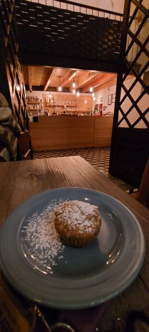Vegan desserts at La Matatena Pizzeria in Oaxaca