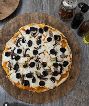   at La Matatena Pizzeria in Oaxaca