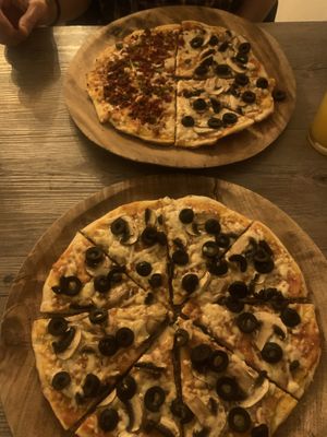   at La Matatena Pizzeria in Oaxaca