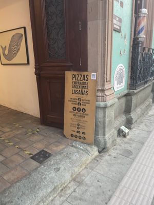   at La Matatena Pizzeria in Oaxaca