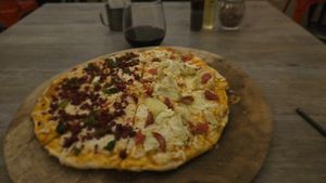  at La Matatena Pizzeria in Oaxaca