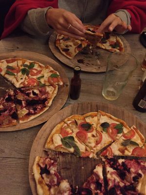 Mmmmmm! at La Matatena Pizzeria in Oaxaca